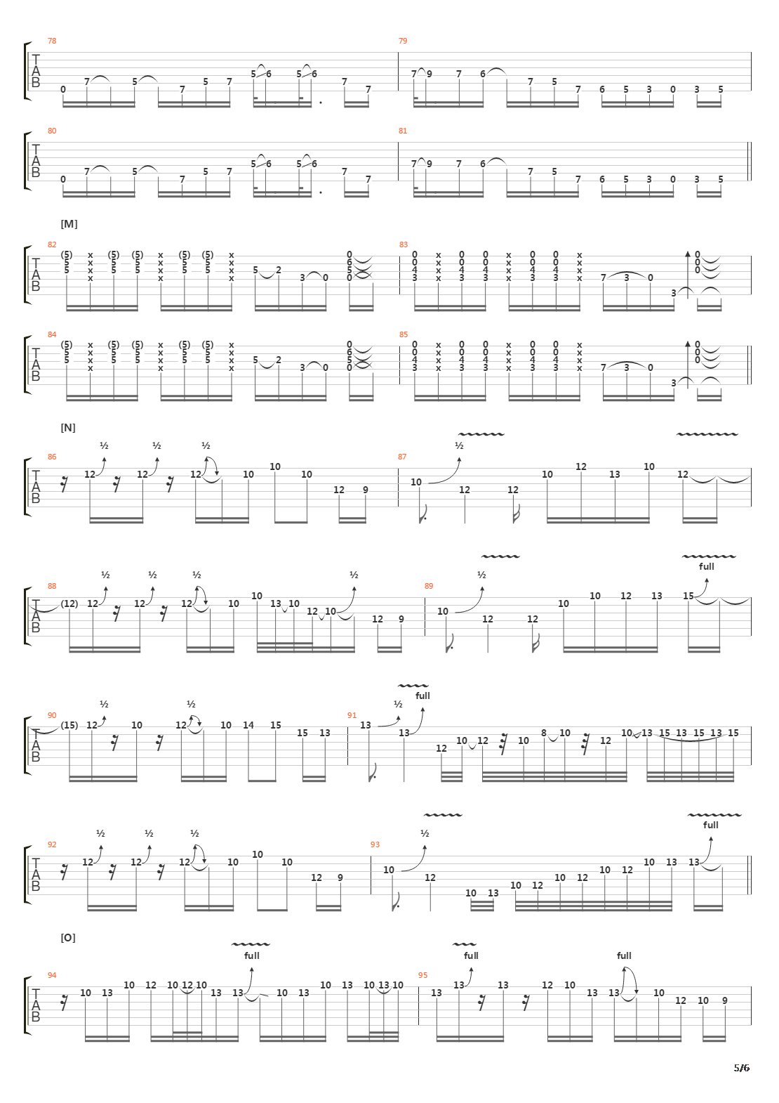 Propeller吉他谱