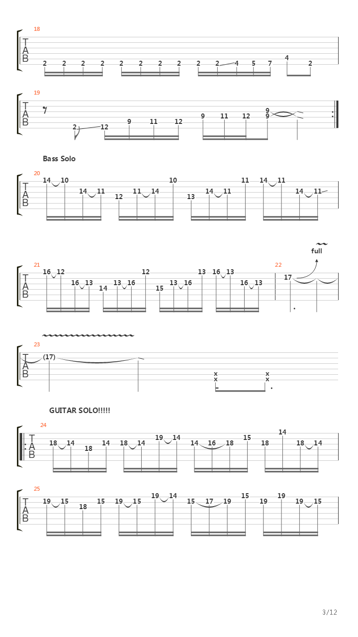 Scarified吉他谱