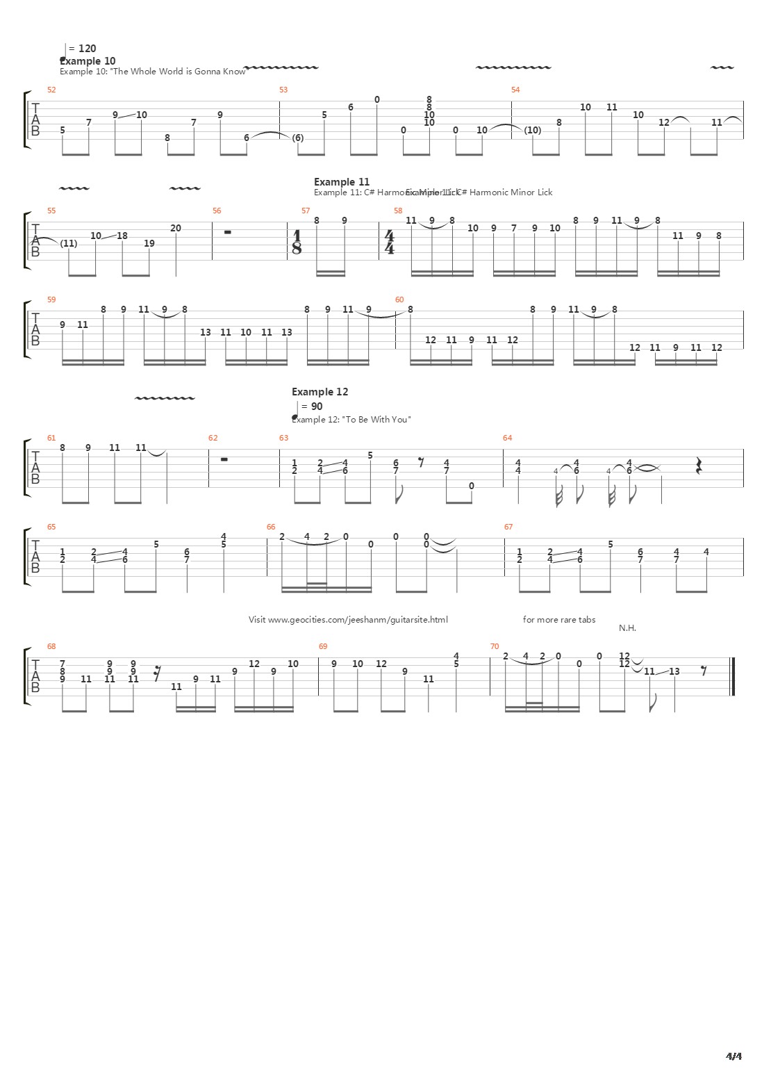 Terrifying Guitar Trip吉他谱