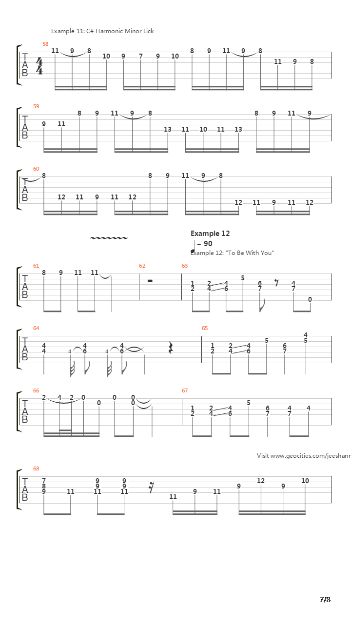 Terryfying Guitar Trip吉他谱