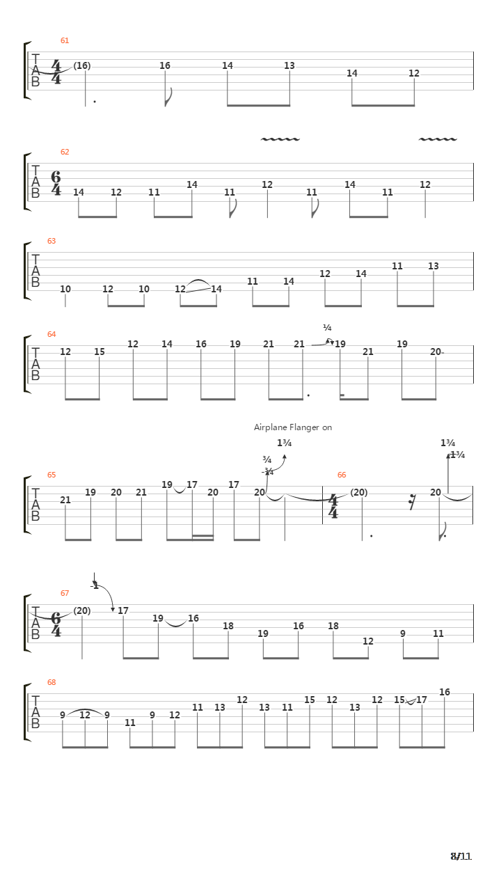 The Rhino吉他谱