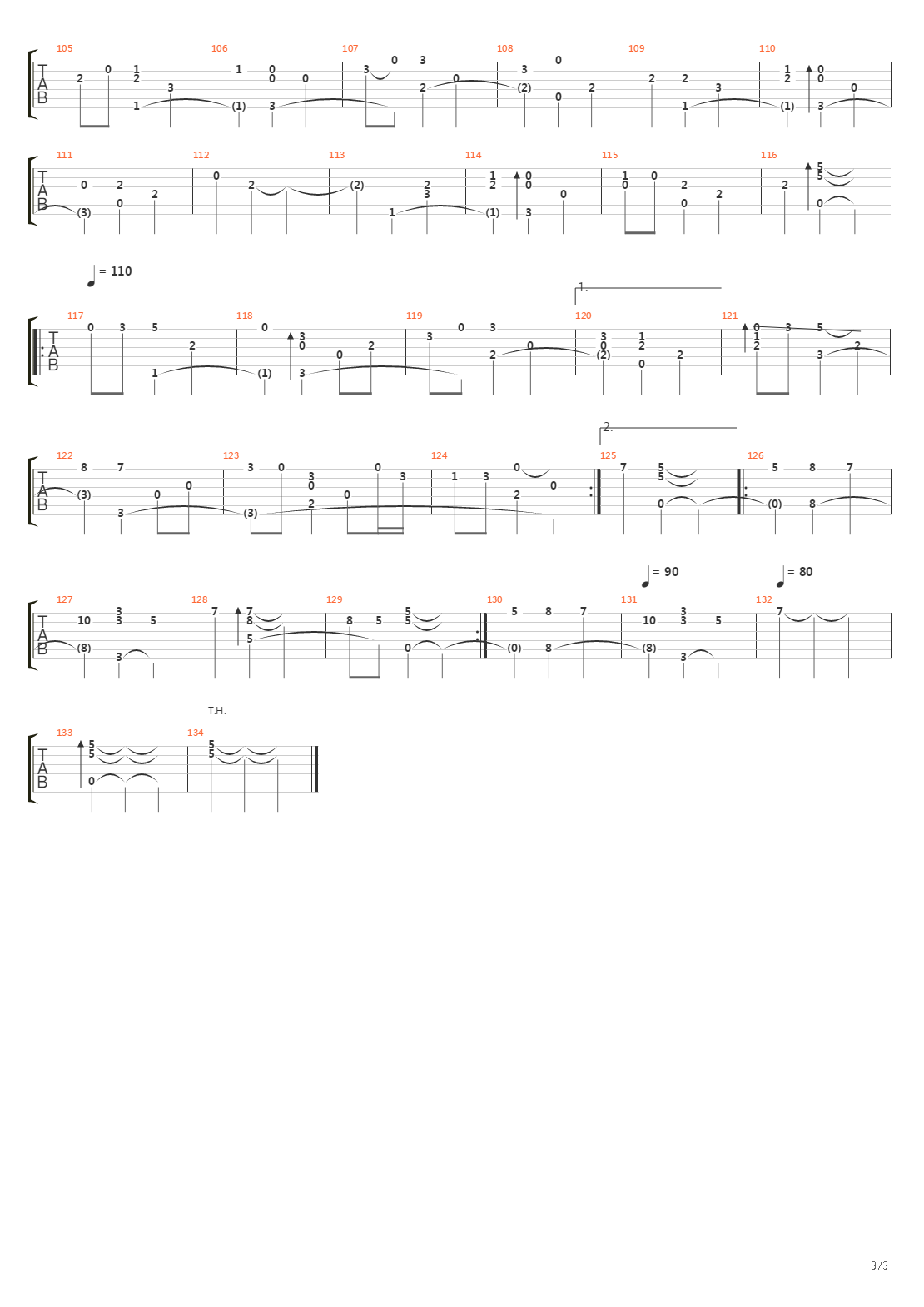 天使恋曲 - 拥抱粉雪吉他谱