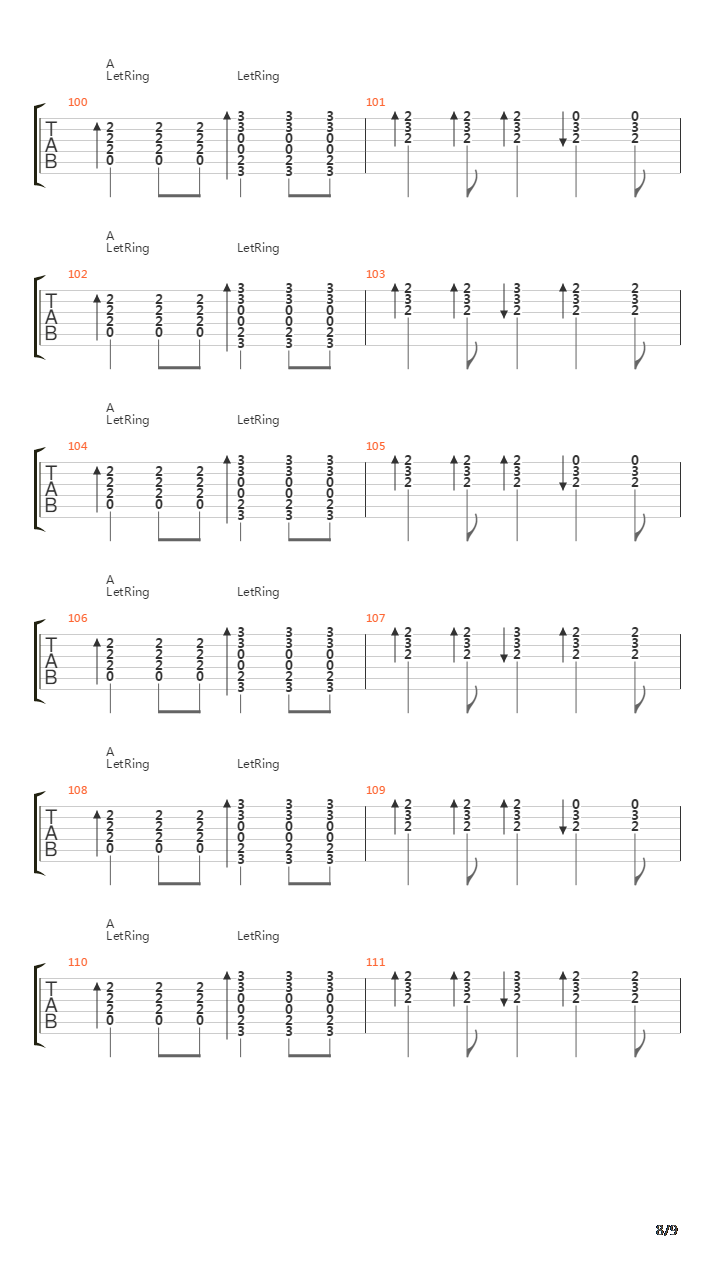 Better Man吉他谱