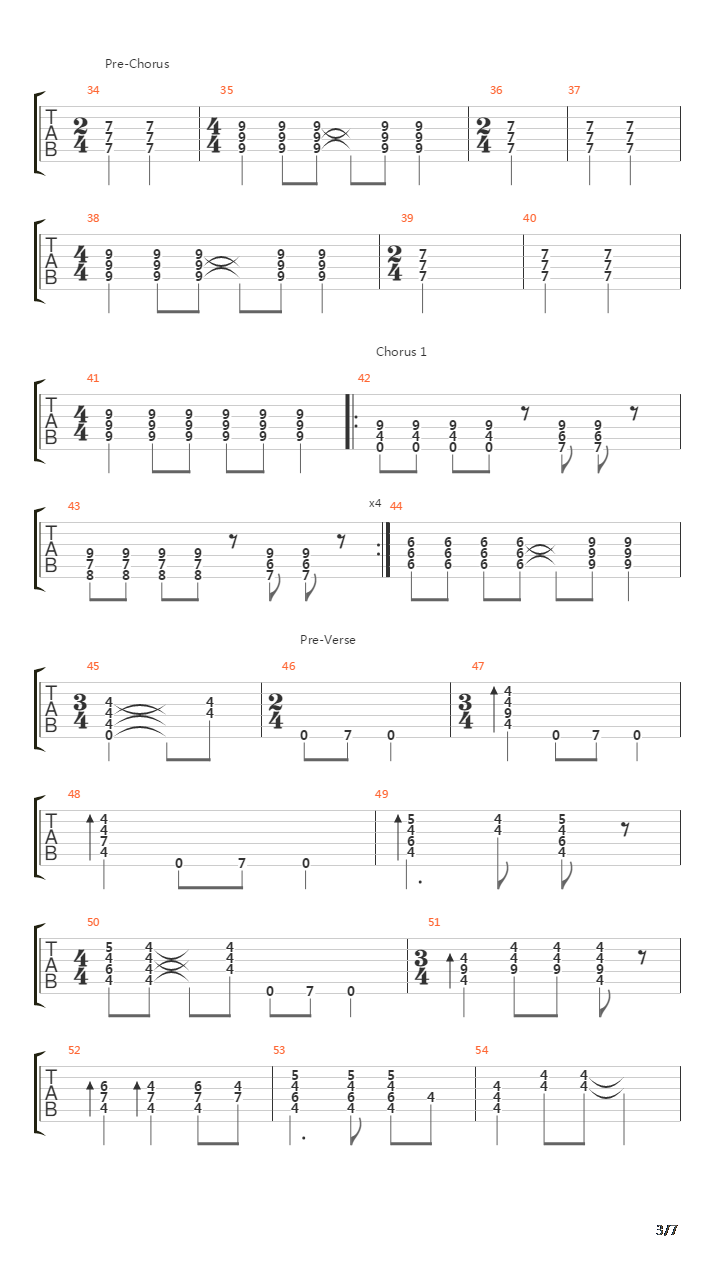 Bu Hleaguer吉他谱