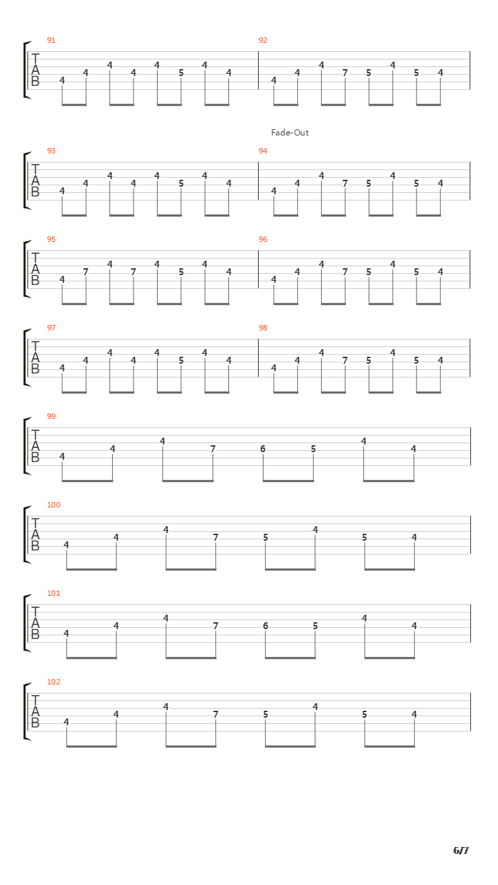 Bu Hleaguer吉他谱