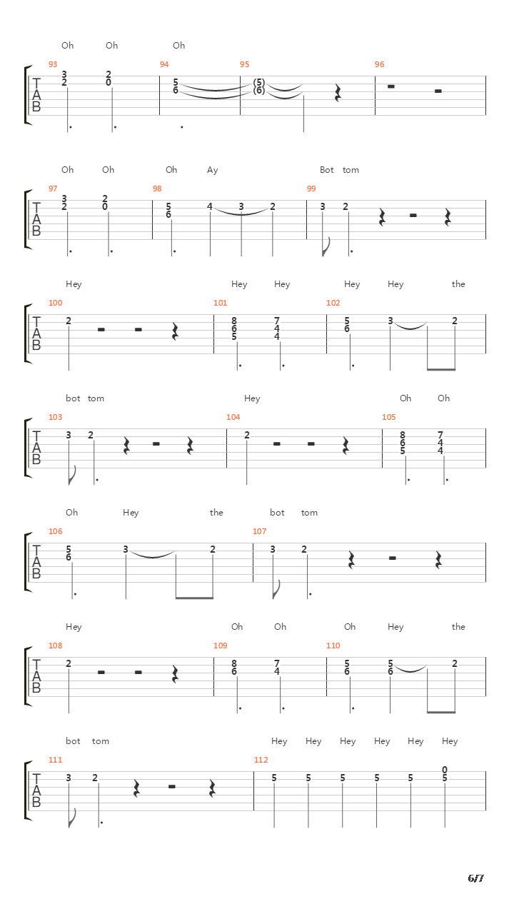 Deep吉他谱