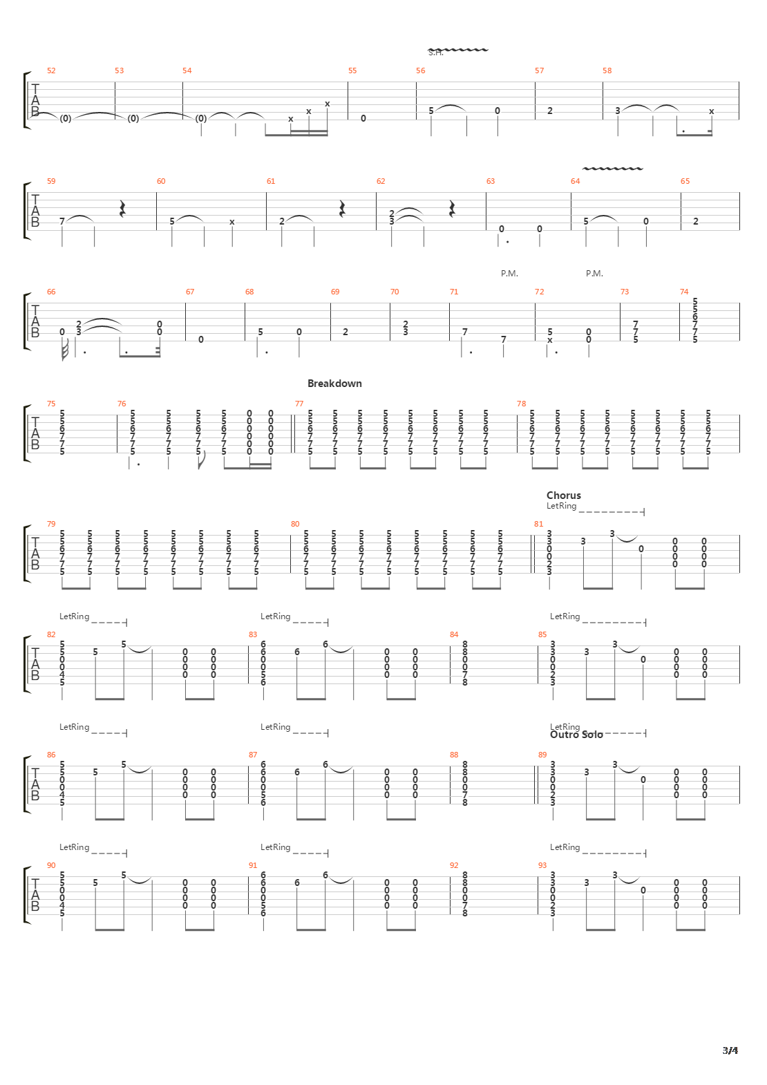 Porch吉他谱