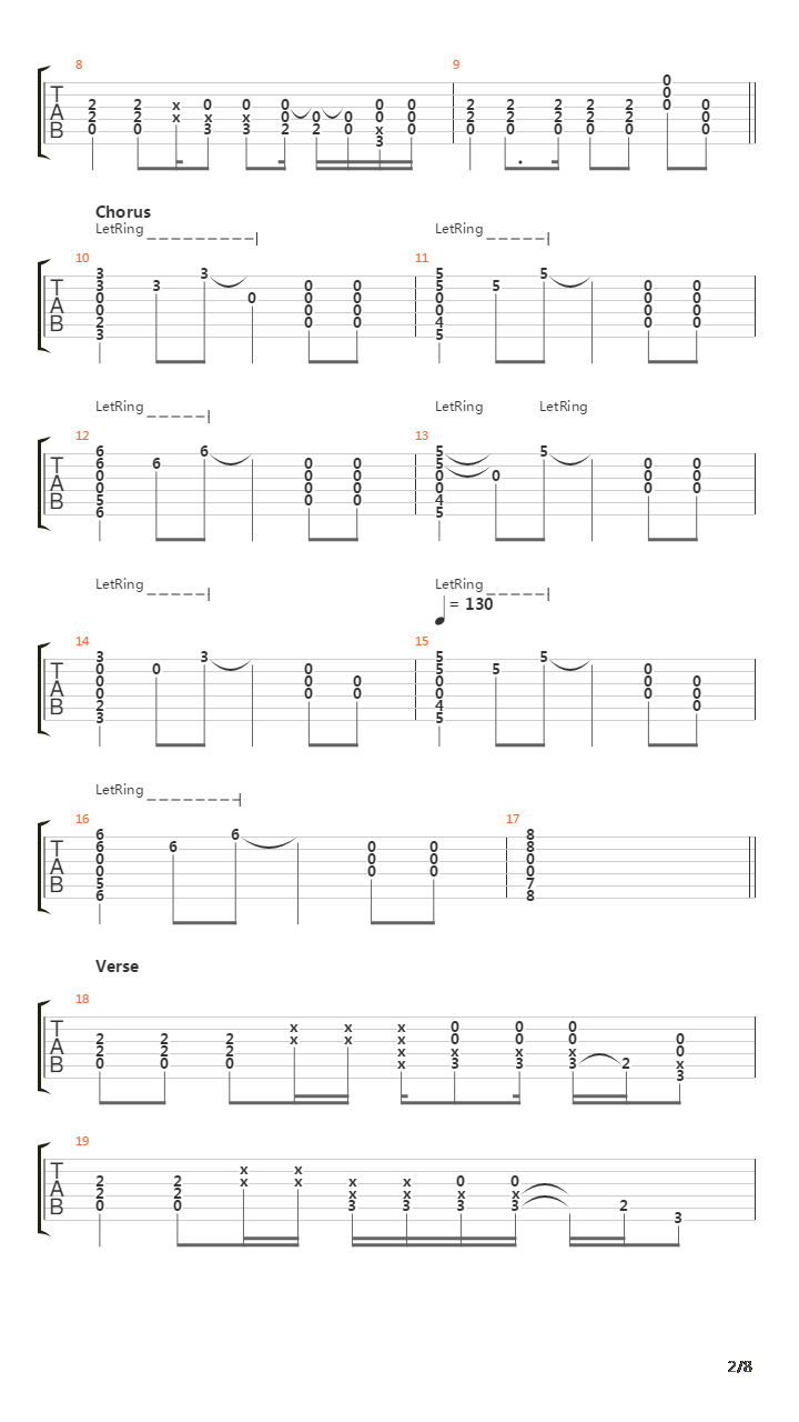 Porch吉他谱