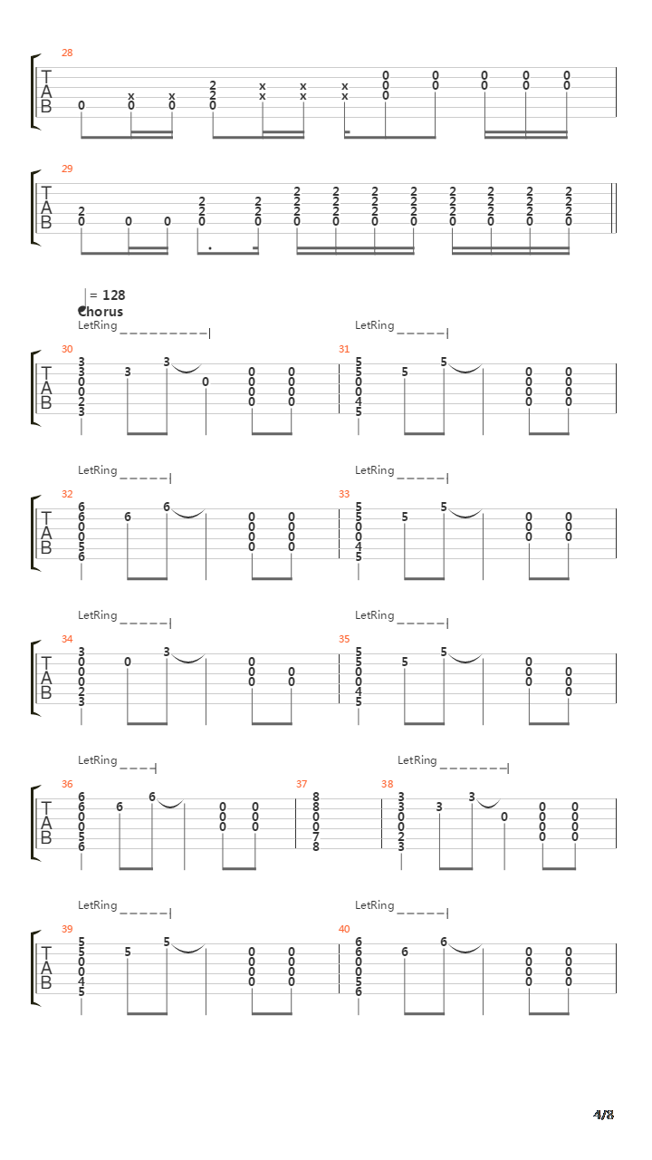 Porch吉他谱