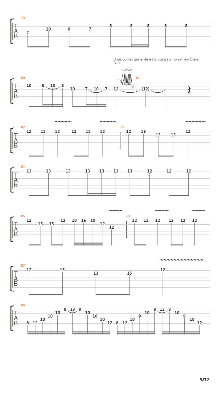 圣诞歌曲串烧(金属版)吉他谱