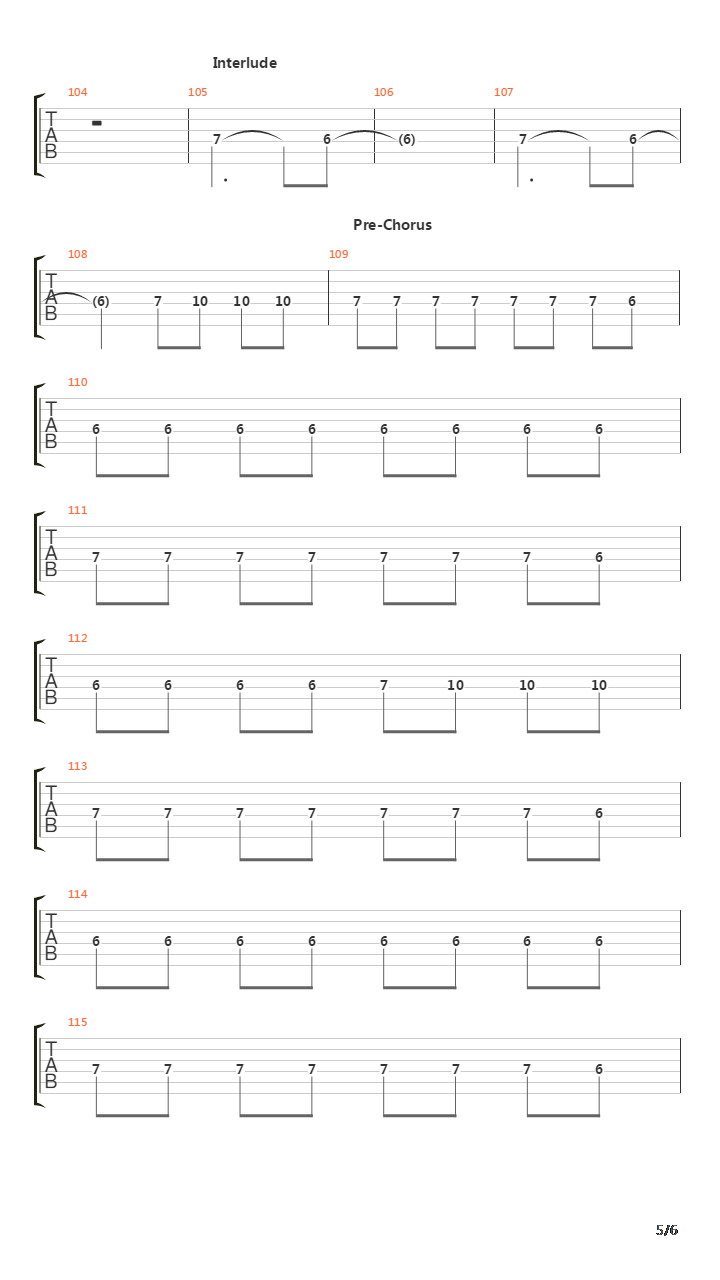 Benzin吉他谱