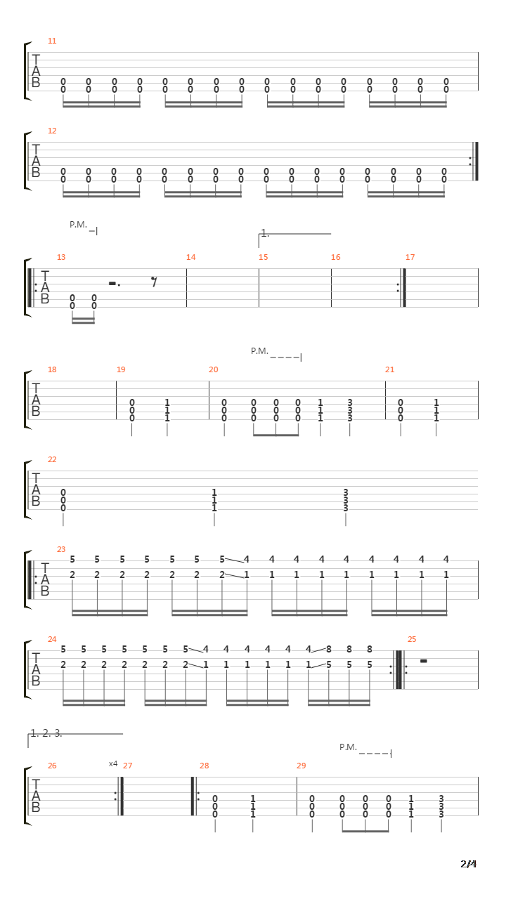 Benzin吉他谱