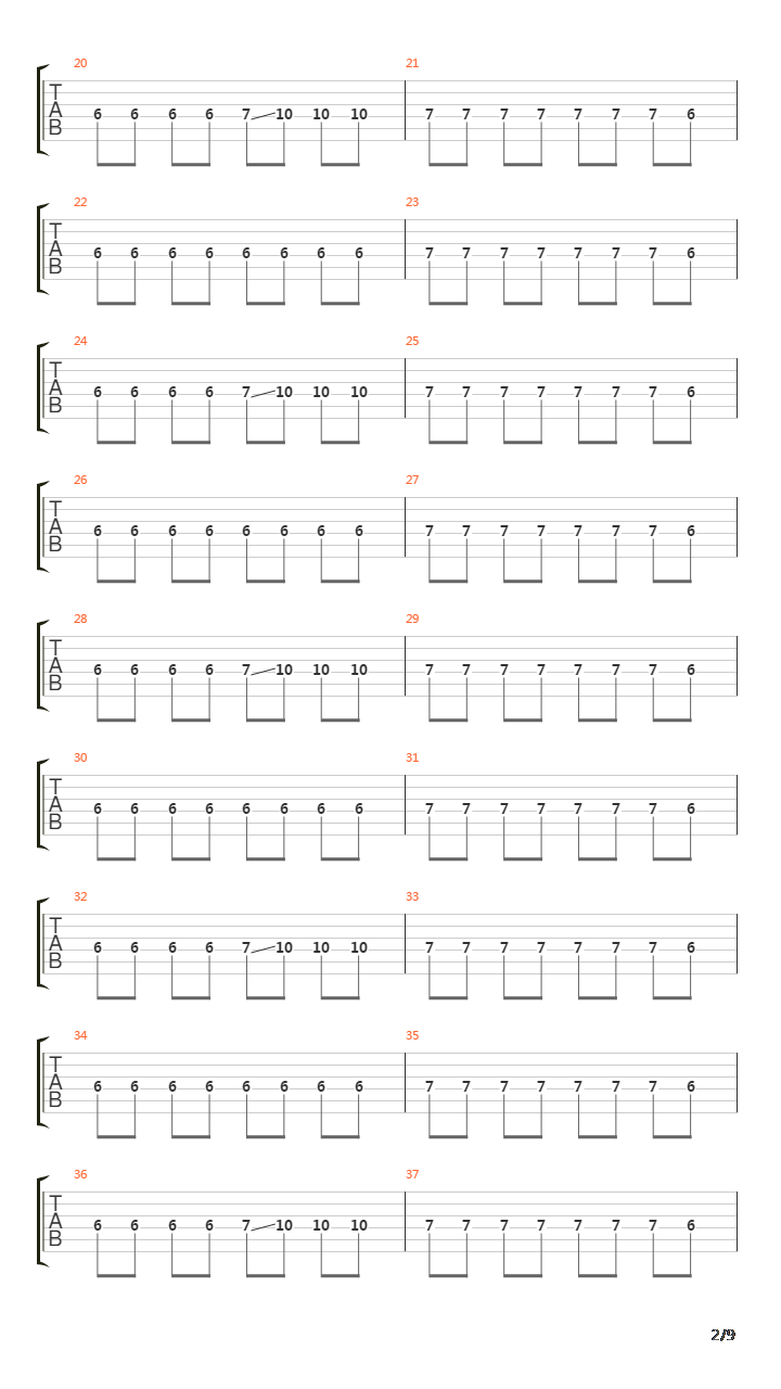 Benzin吉他谱