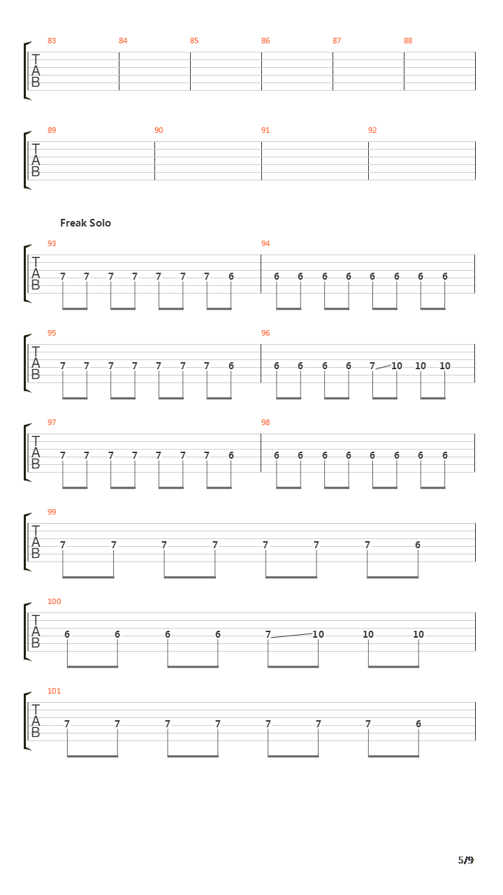 Benzin吉他谱