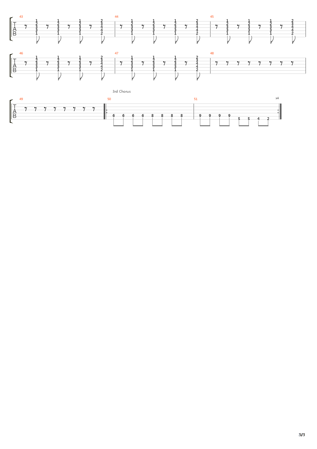 Biest吉他谱