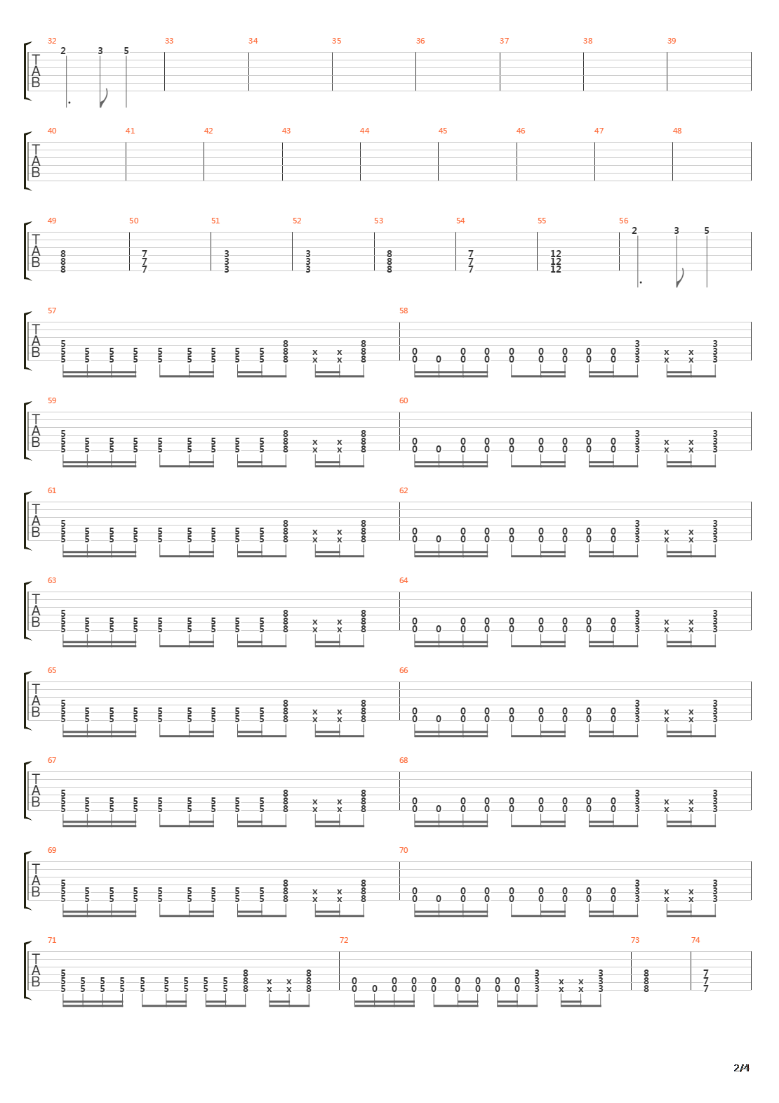 Das Modell吉他谱