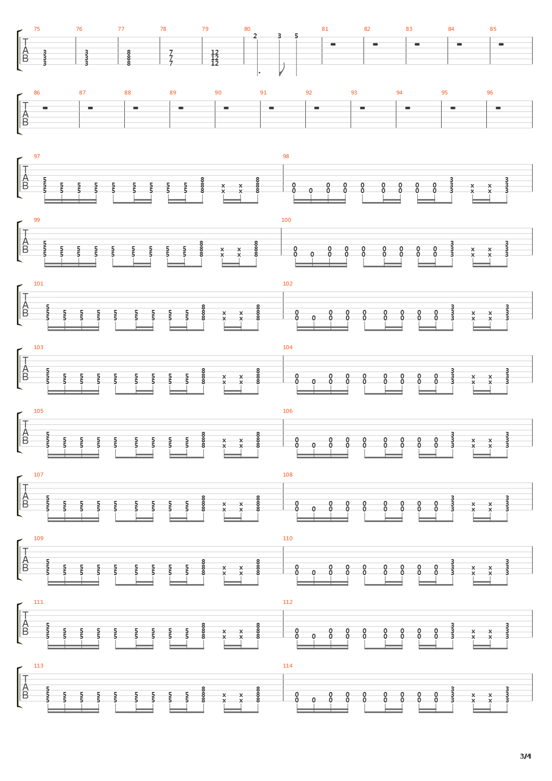 Das Modell吉他谱