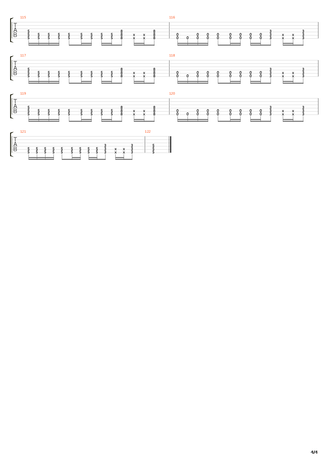 Das Modell吉他谱