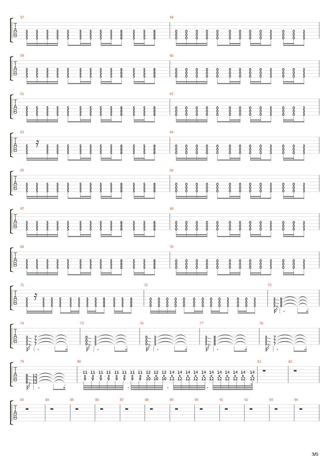 Das Modell吉他谱