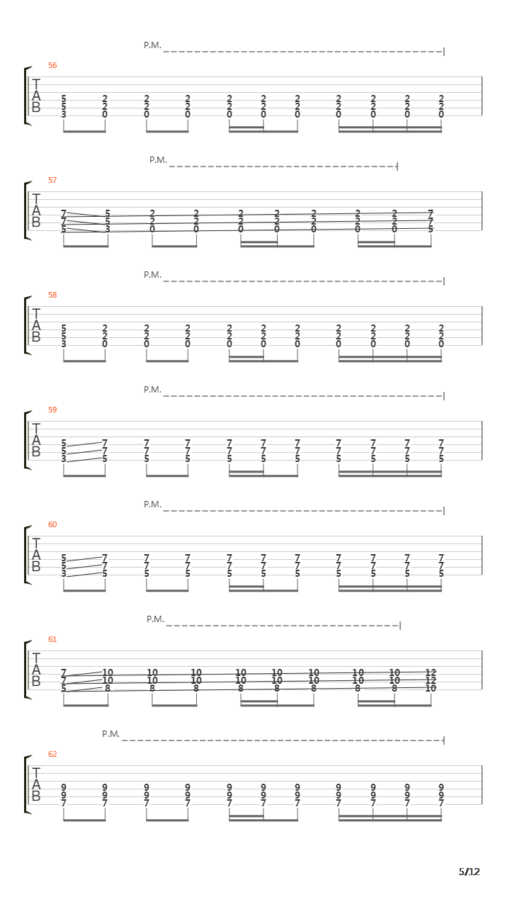 Du Hast吉他谱