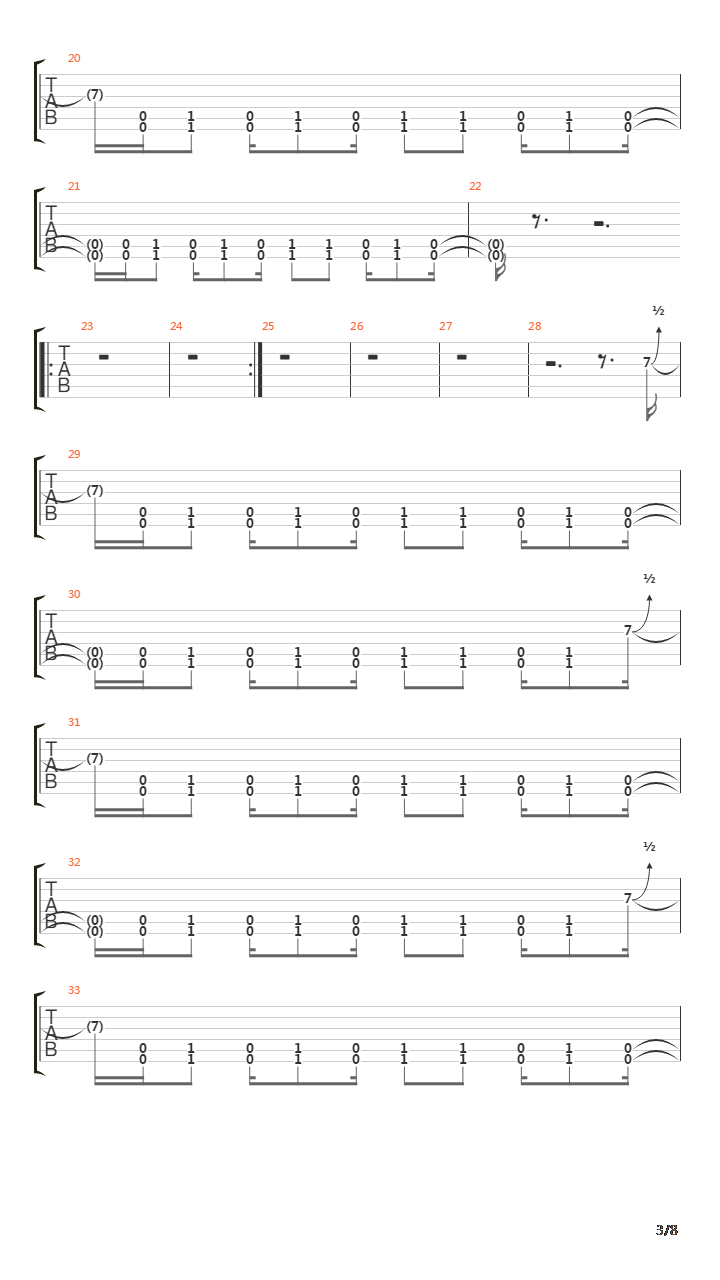 Du Riechst So Gut吉他谱