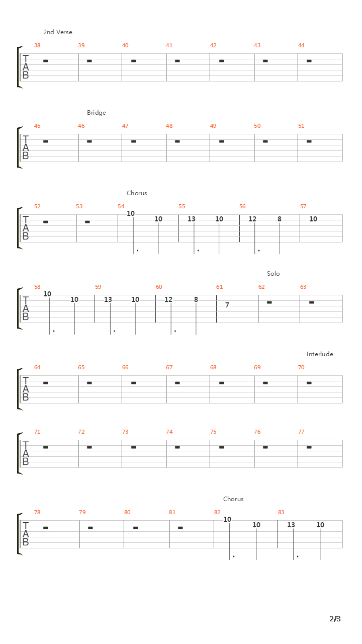 Engel吉他谱