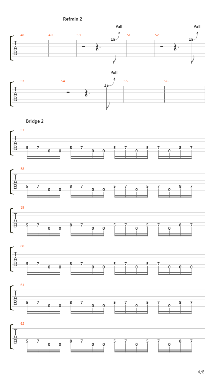 Engel吉他谱