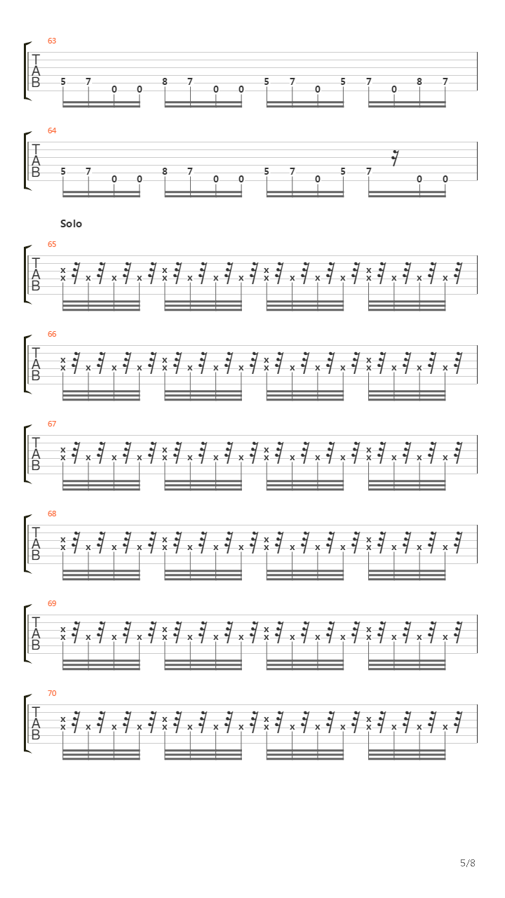 Engel吉他谱