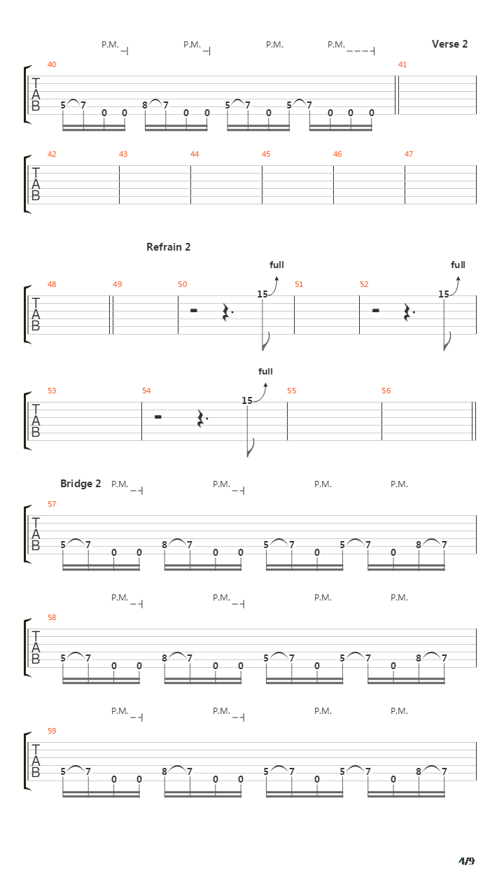 Engel吉他谱