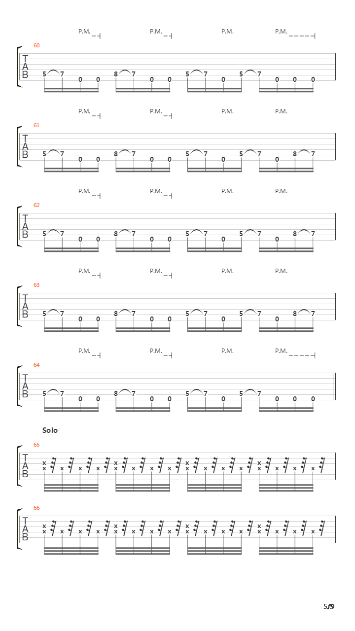 Engel吉他谱