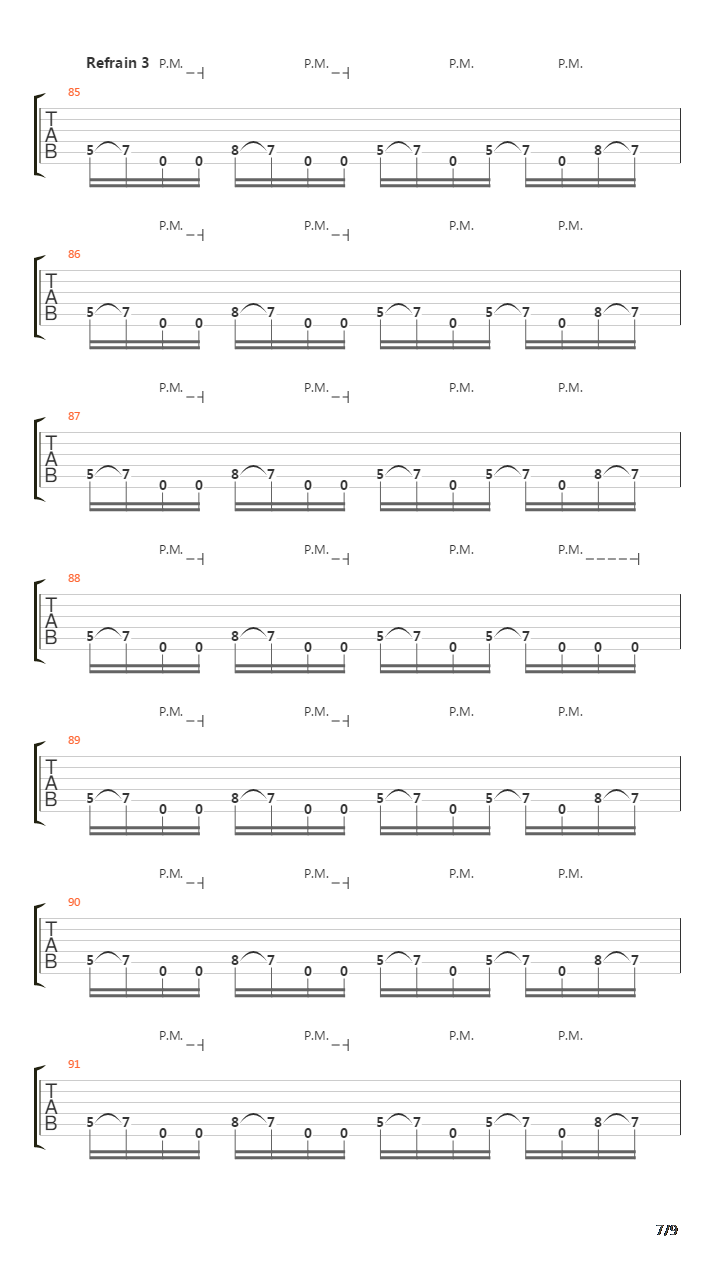 Engel吉他谱