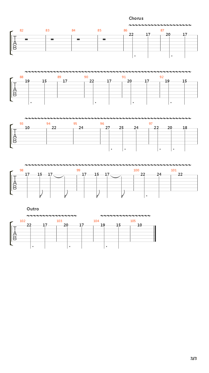 Engel吉他谱