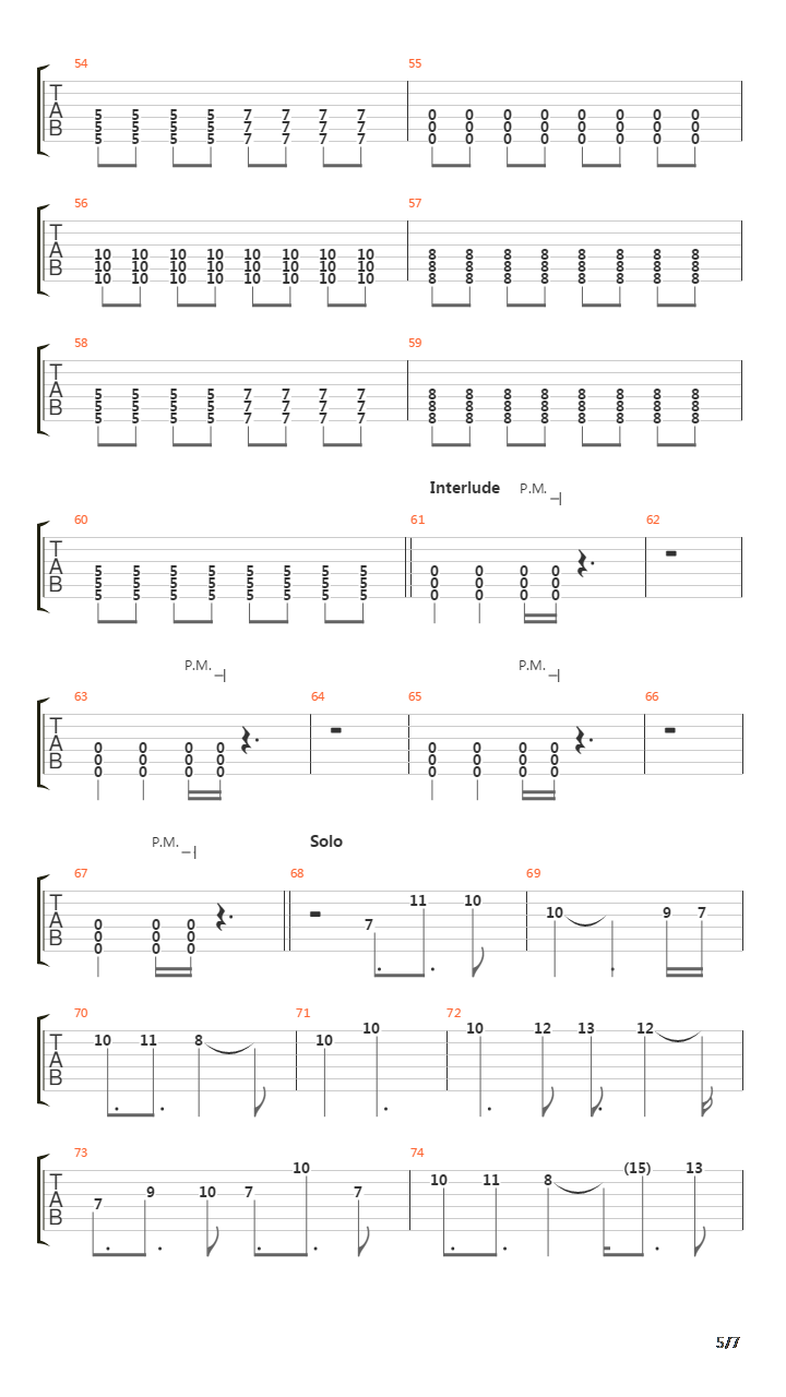 Feuer Und Wasser吉他谱