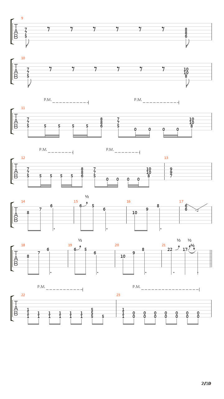 Feuerrader吉他谱