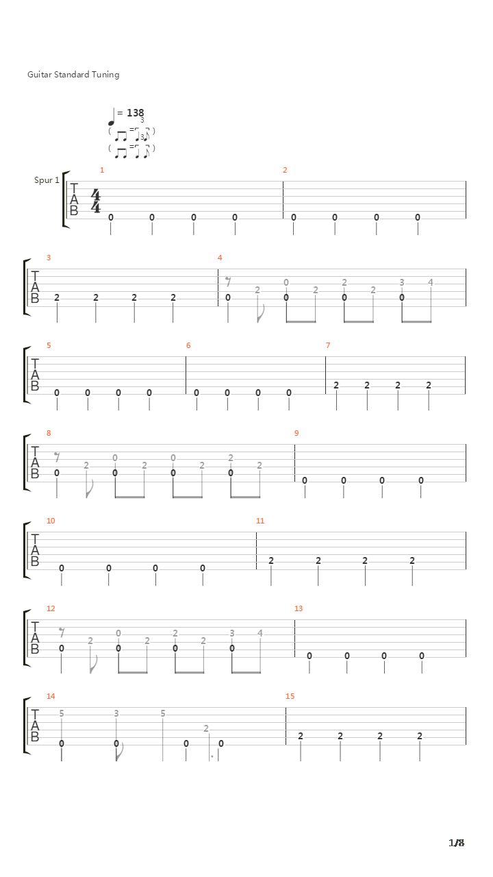 Haifisch吉他谱