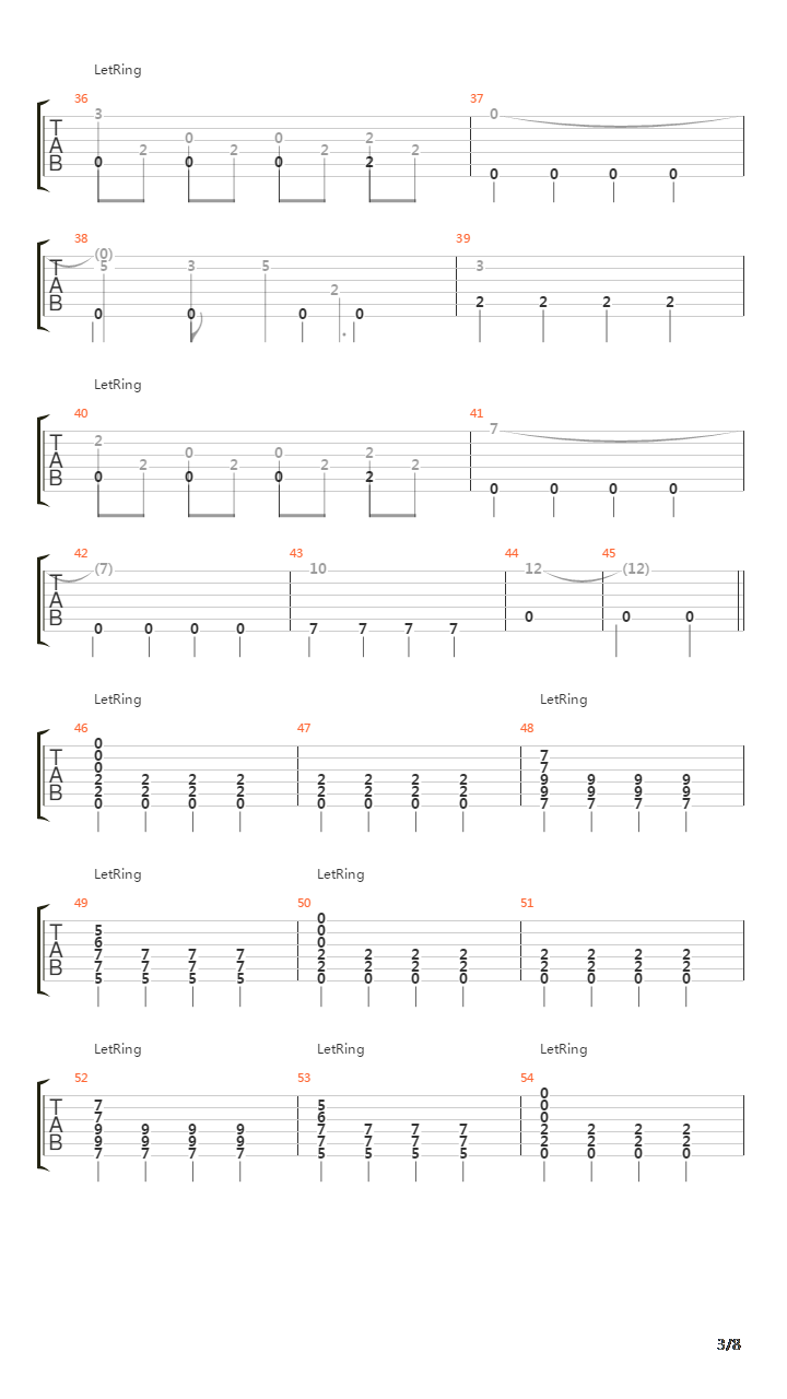 Haifisch吉他谱