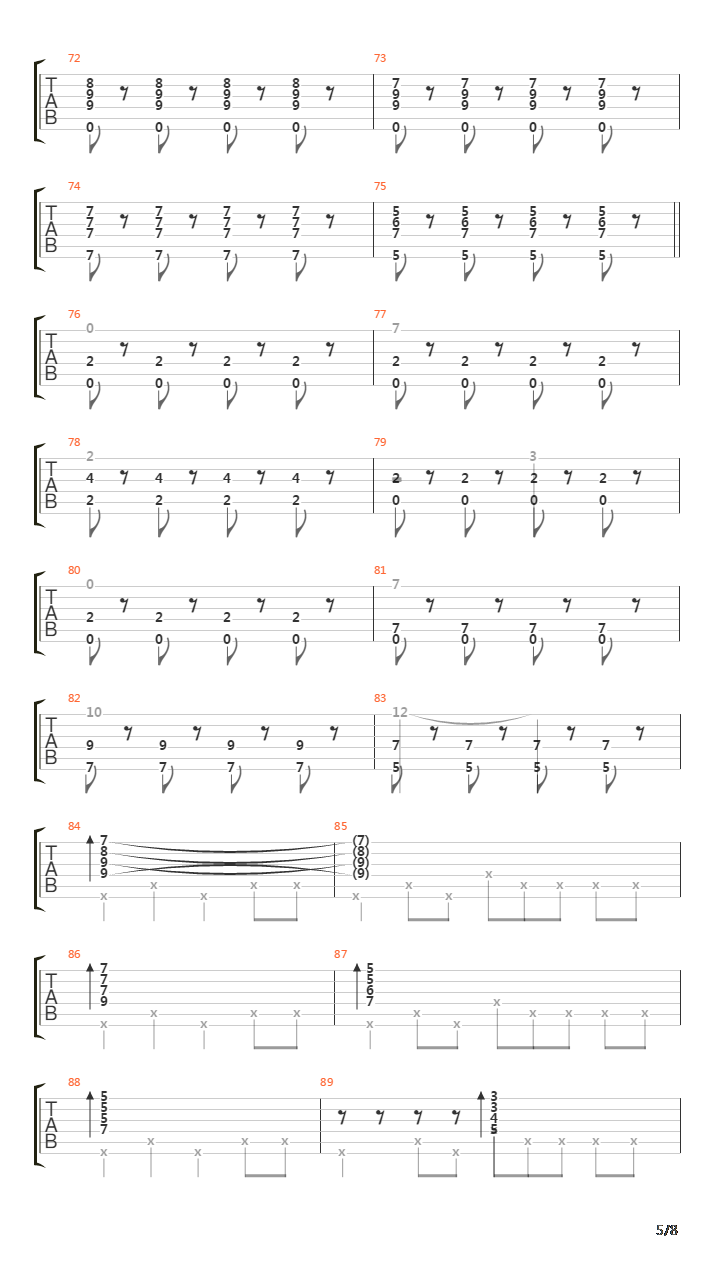 Haifisch吉他谱