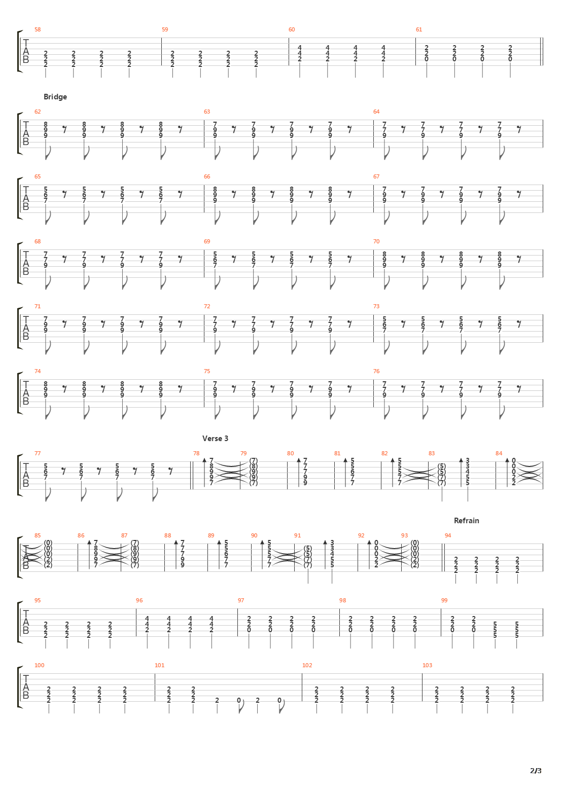 Haifisch吉他谱