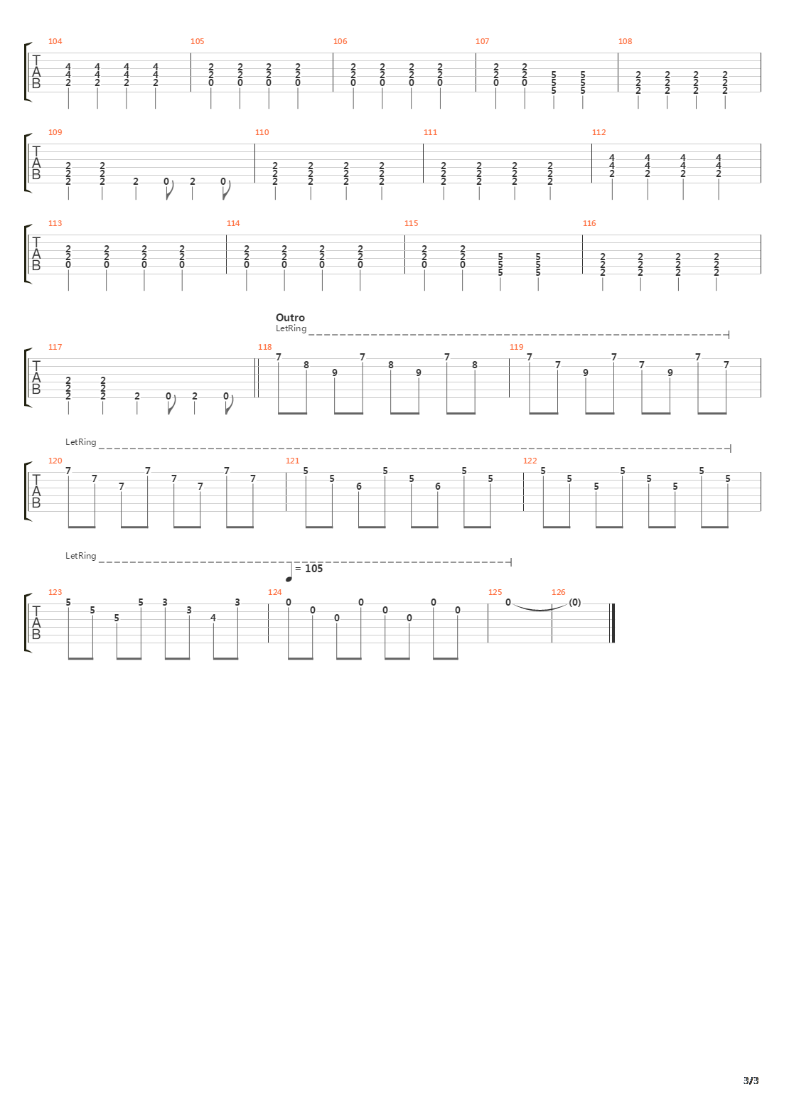 Haifisch吉他谱