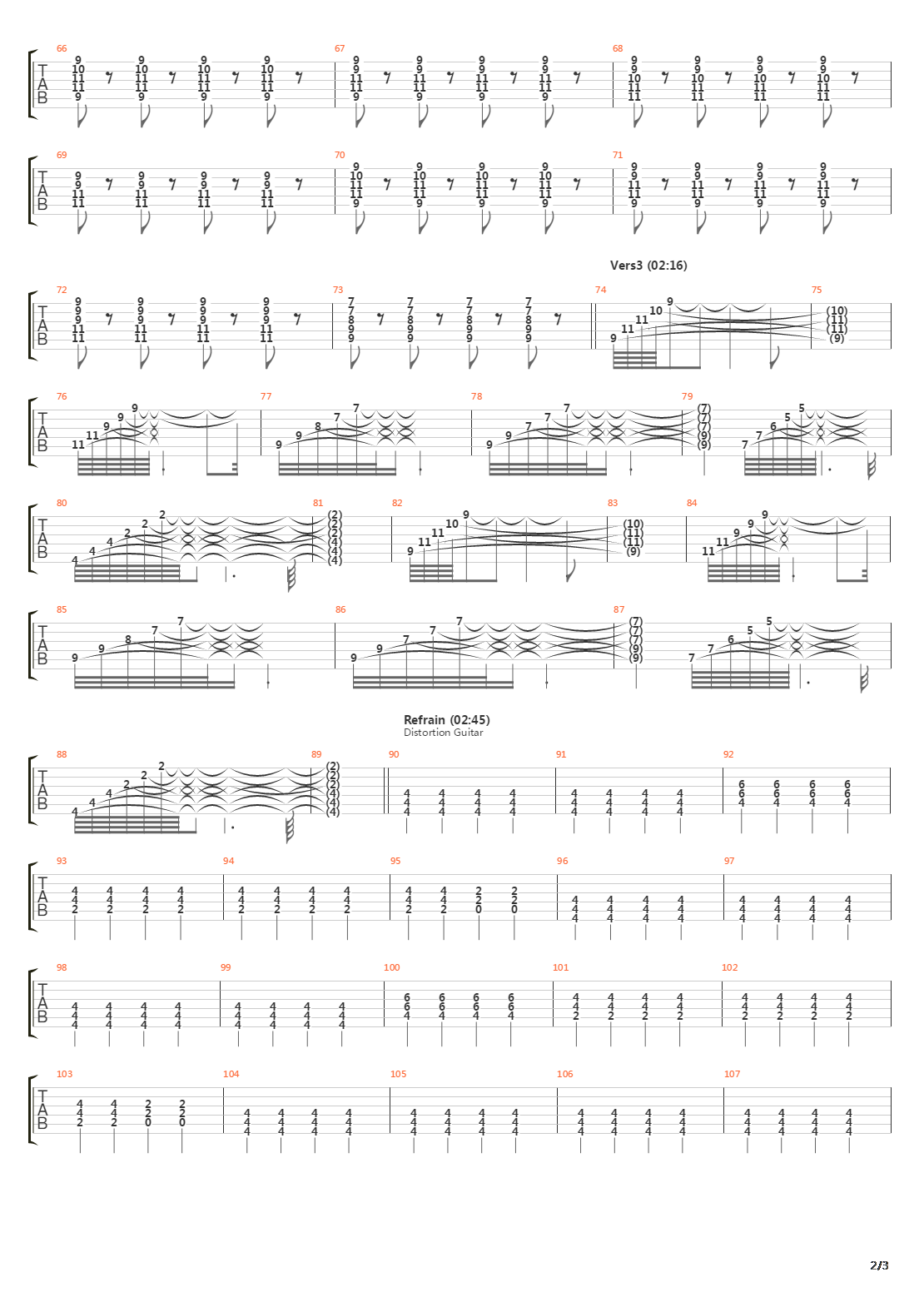 Haifisch吉他谱