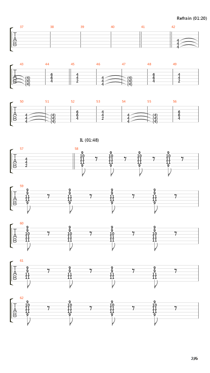 Haifisch吉他谱