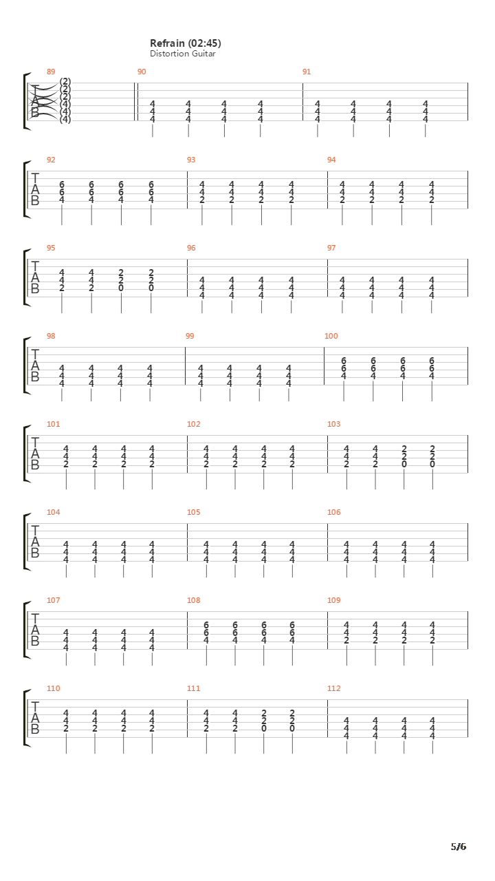 Haifisch吉他谱