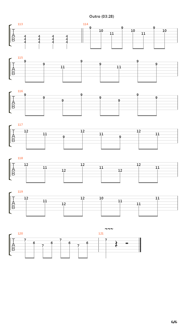 Haifisch吉他谱