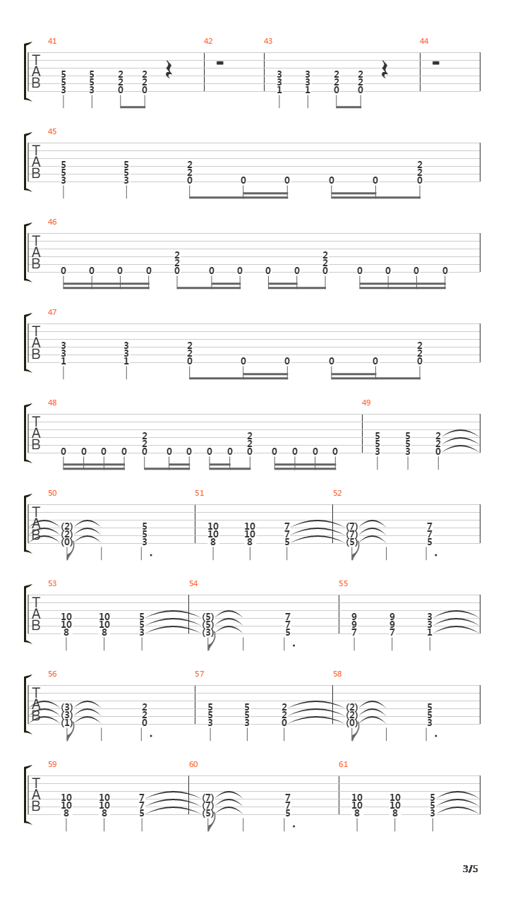 Hallelujah吉他谱