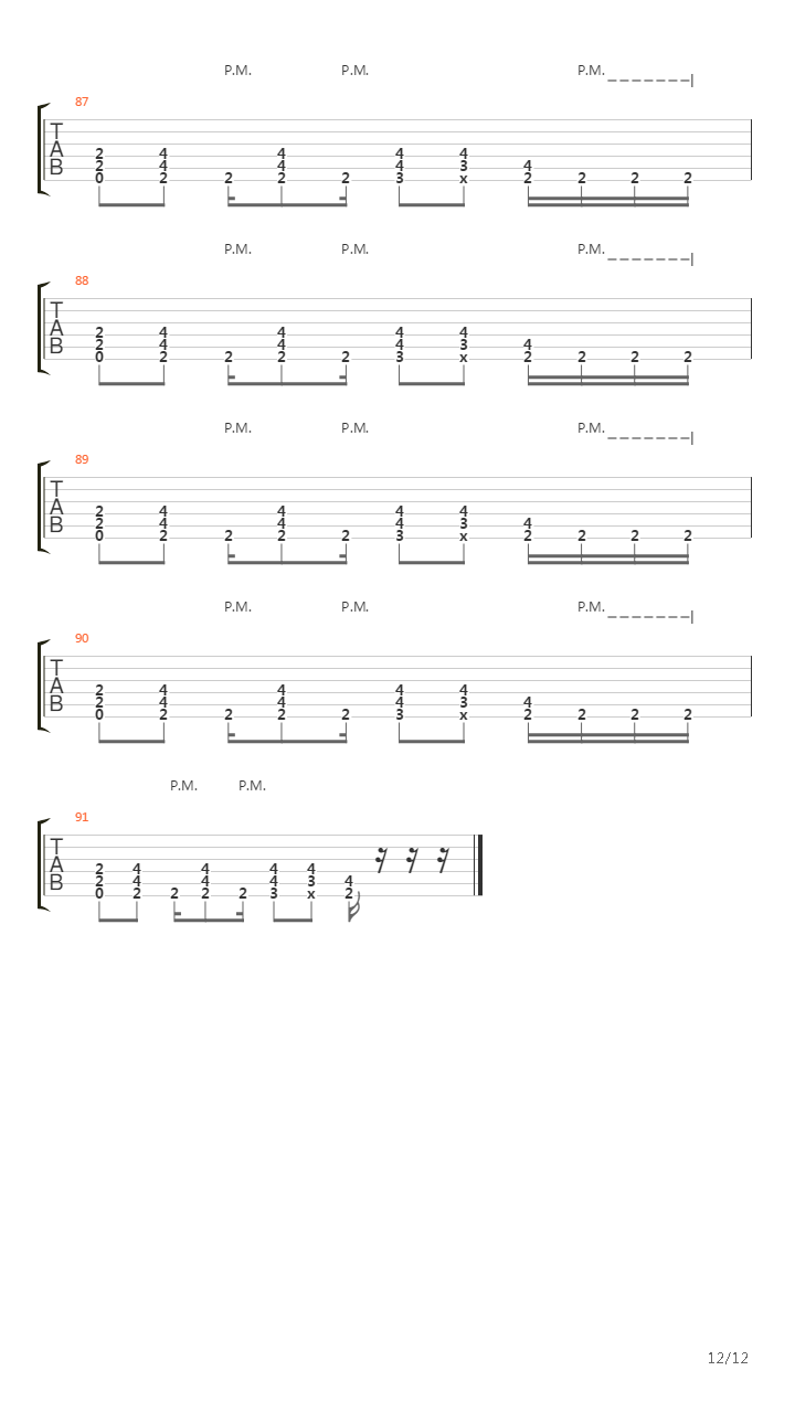 Herzeleid吉他谱