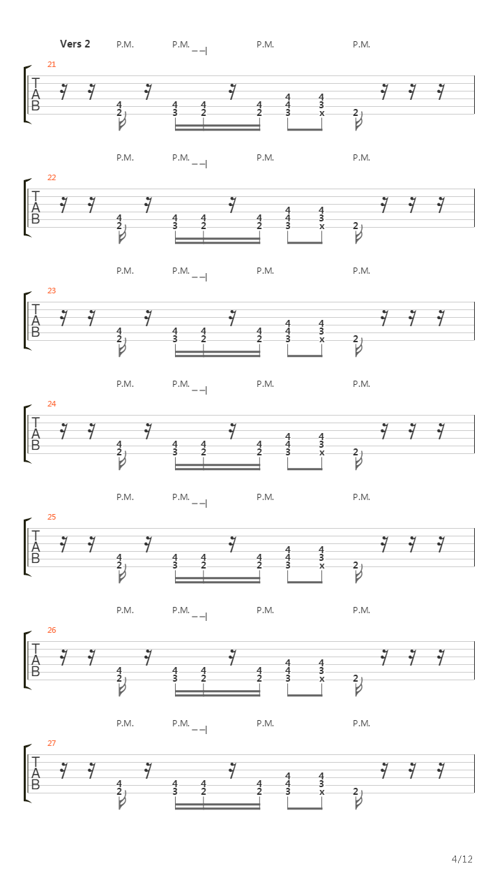 Herzeleid吉他谱