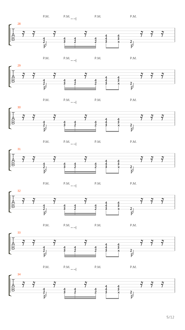 Herzeleid吉他谱