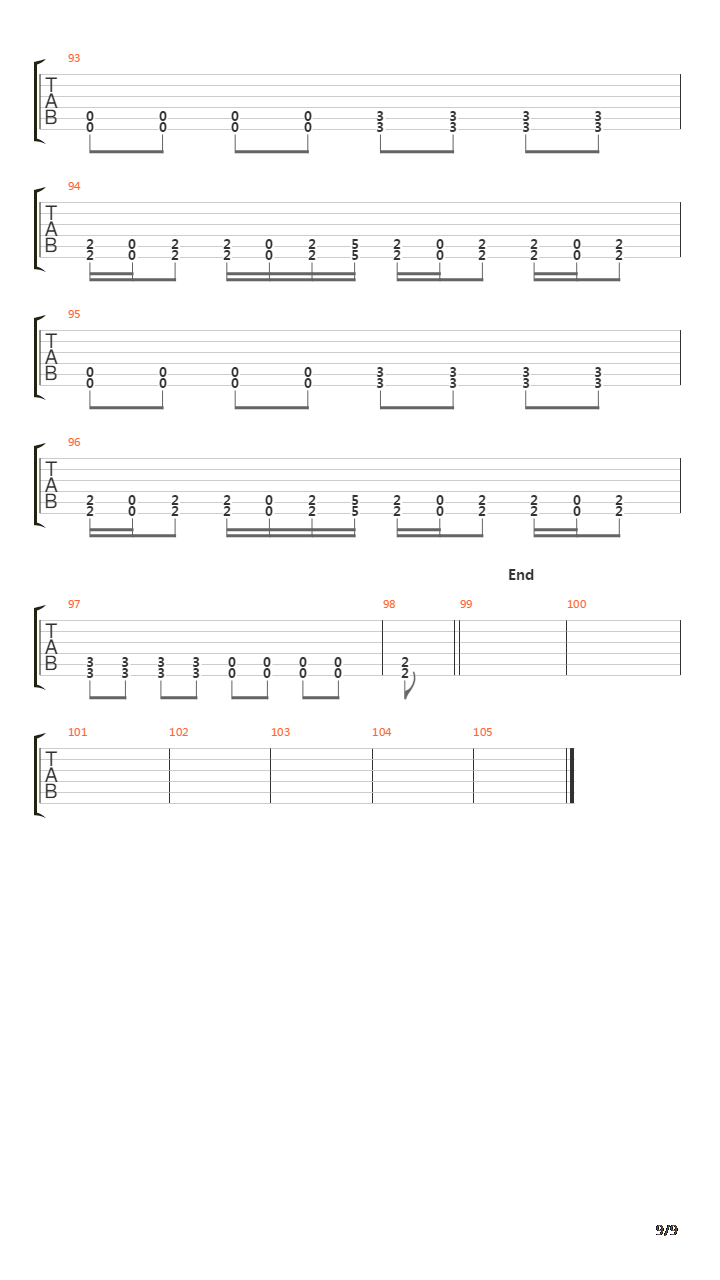 Mein Teil吉他谱