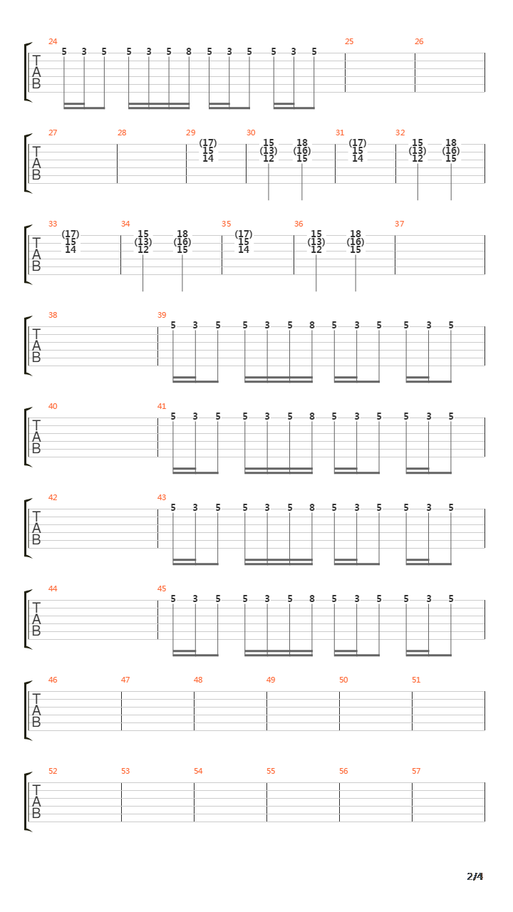 Mein Teil吉他谱