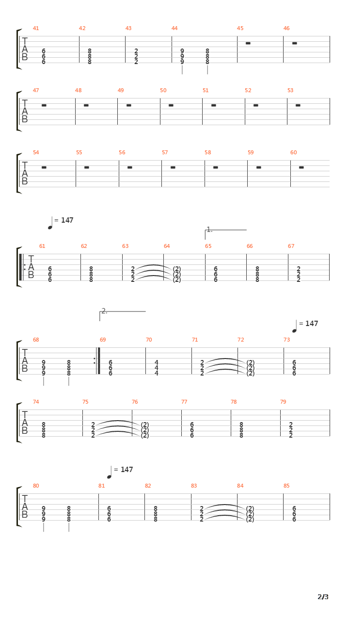 Moskau吉他谱